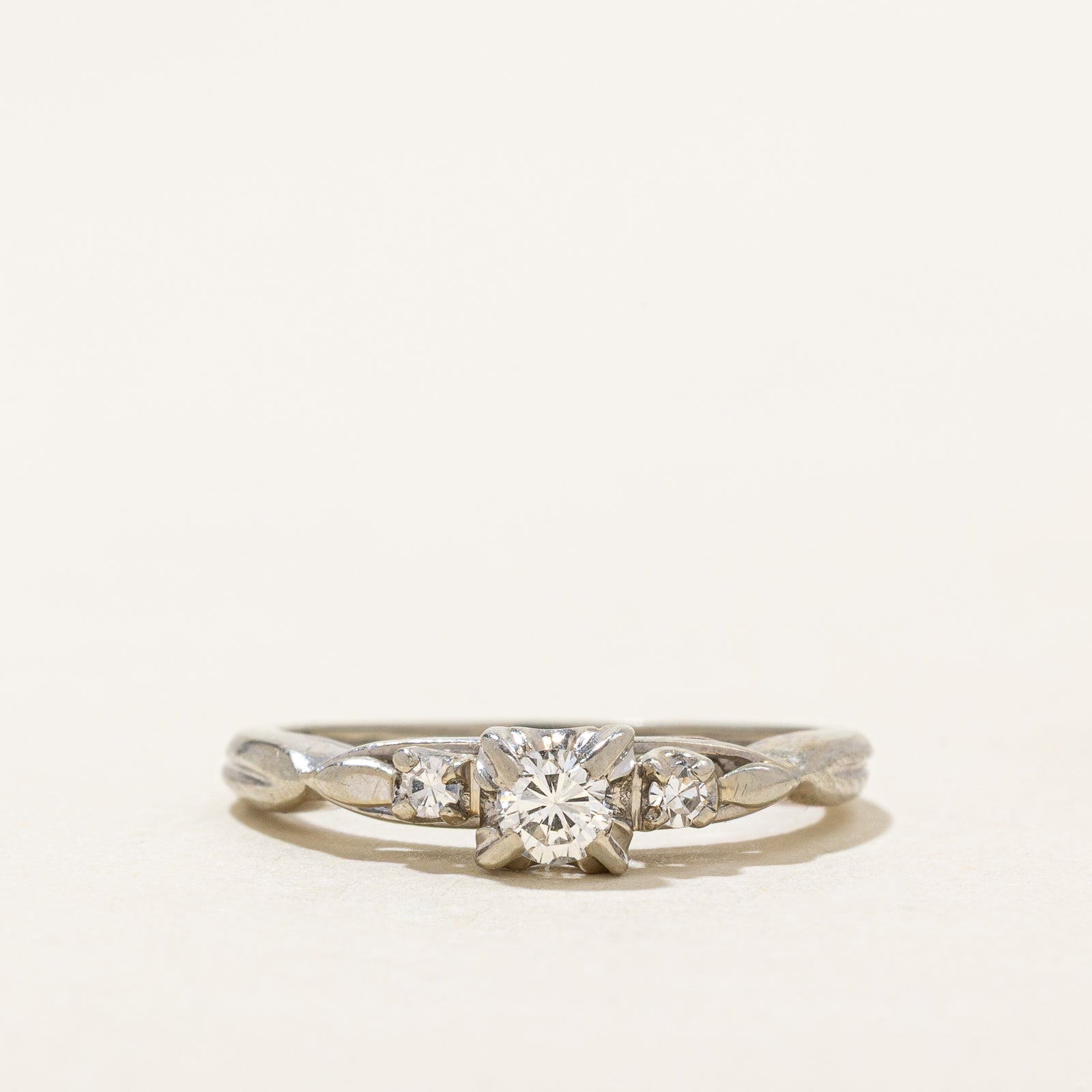 Illusion Set Diamond Ring | 0.16ctw | SZ 4.25