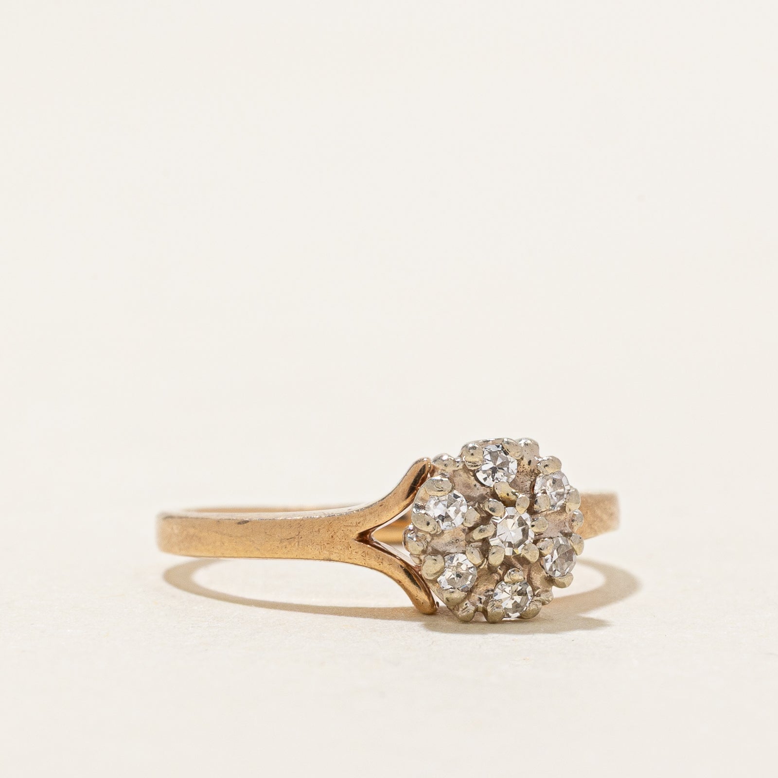 Diamond Cluster Ring | 0.10ctw | SZ 3