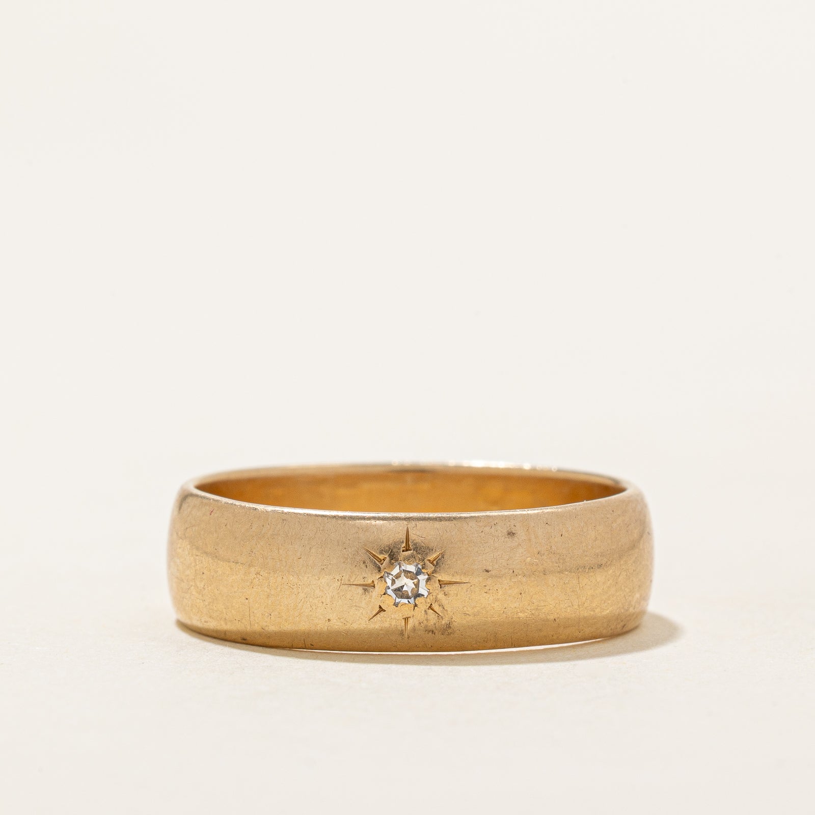 Star Set Diamond Band | 0.04ct | SZ 9.25