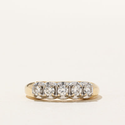 14K Five Stone Diamond Ring | 0.40ctw | SZ 7