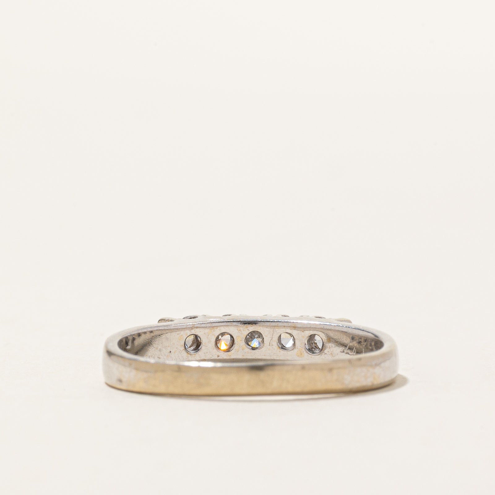 18K Five Stone Diamond Ring | 0.41ctw | SZ 8.75