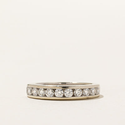 14K Semi Eternity Channel Set Diamond Ring | 0.53ctw | SZ 4