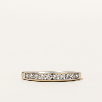 Channel Set Semi Eternity Diamond Band | 0.25ctw | SZ 6