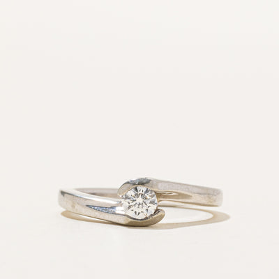 Canadian Diamond Bypass Ring | 0.25ct | SZ 5.5