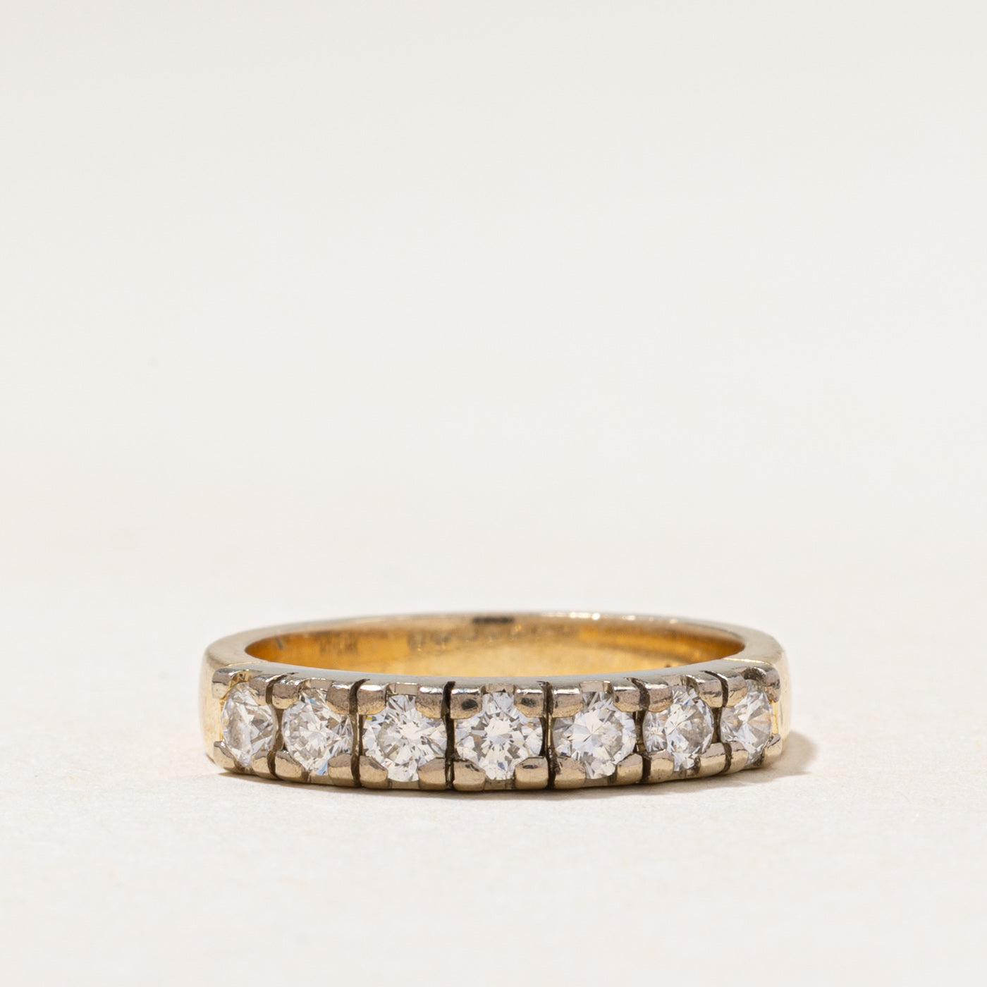 14k Seven Stone Diamond Ring | 0.70ctw | SZ 6.25
