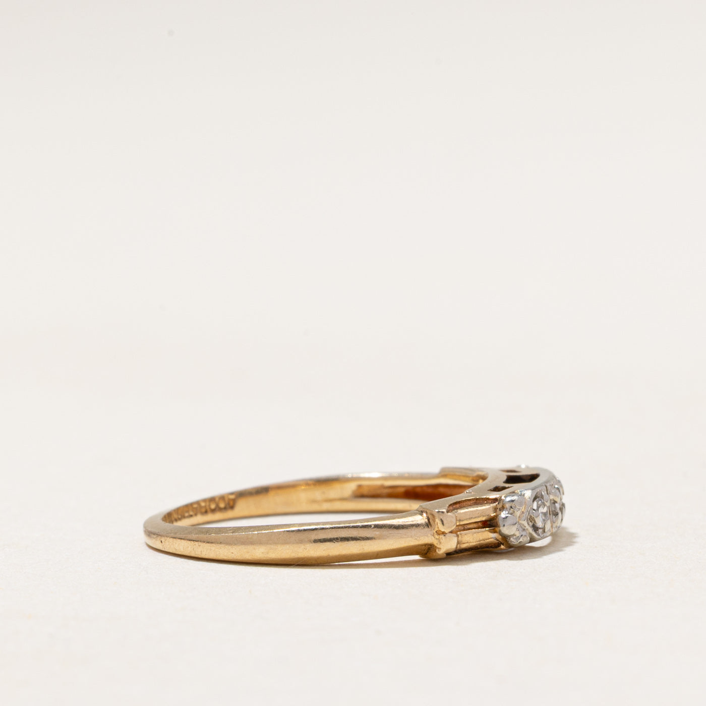 Four Stone Diamond Ring | 0.06ctw | SZ 5.75