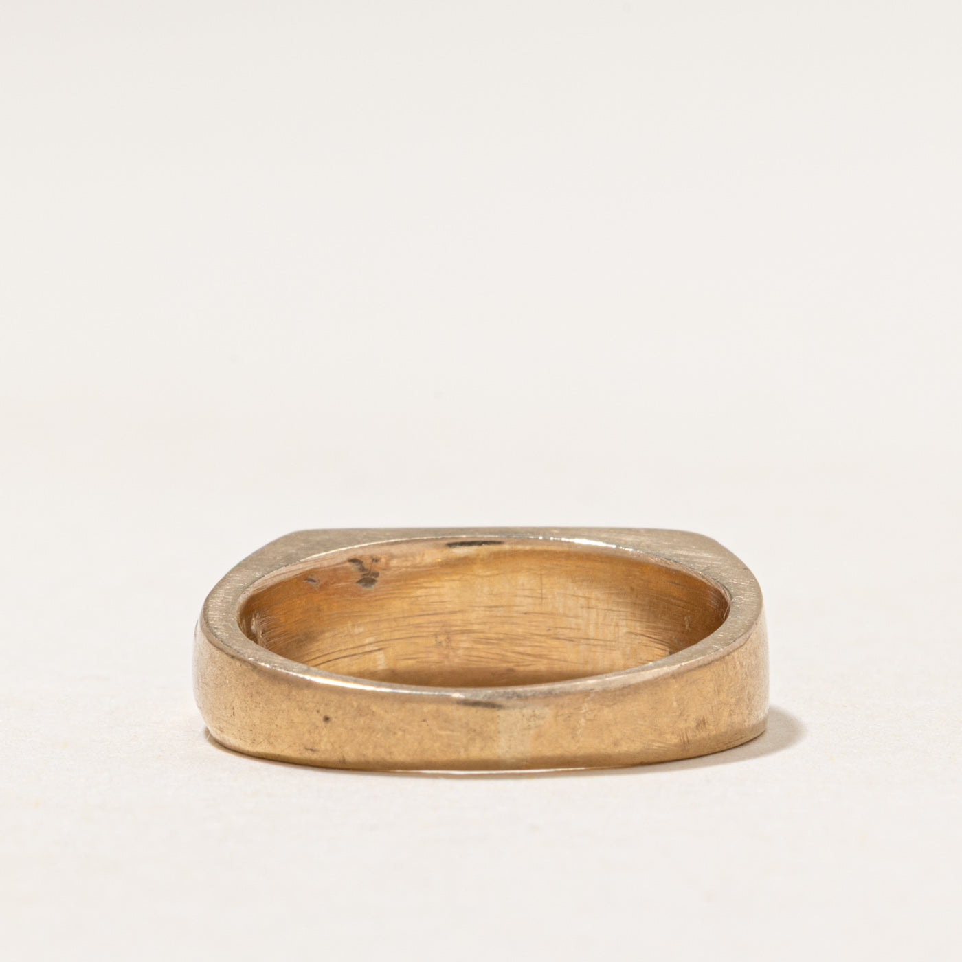Six Stone Diamond Signet Ring | 0.12ctw | SZ 5.75