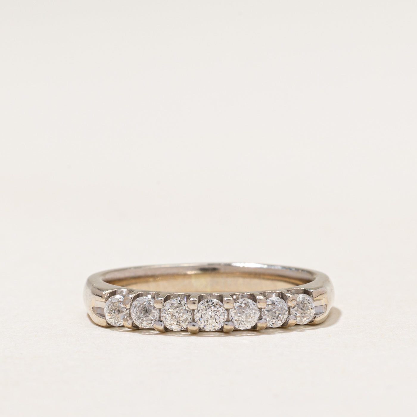 14k Seven Stone Diamond Ring | 0.36ctw | SZ 6