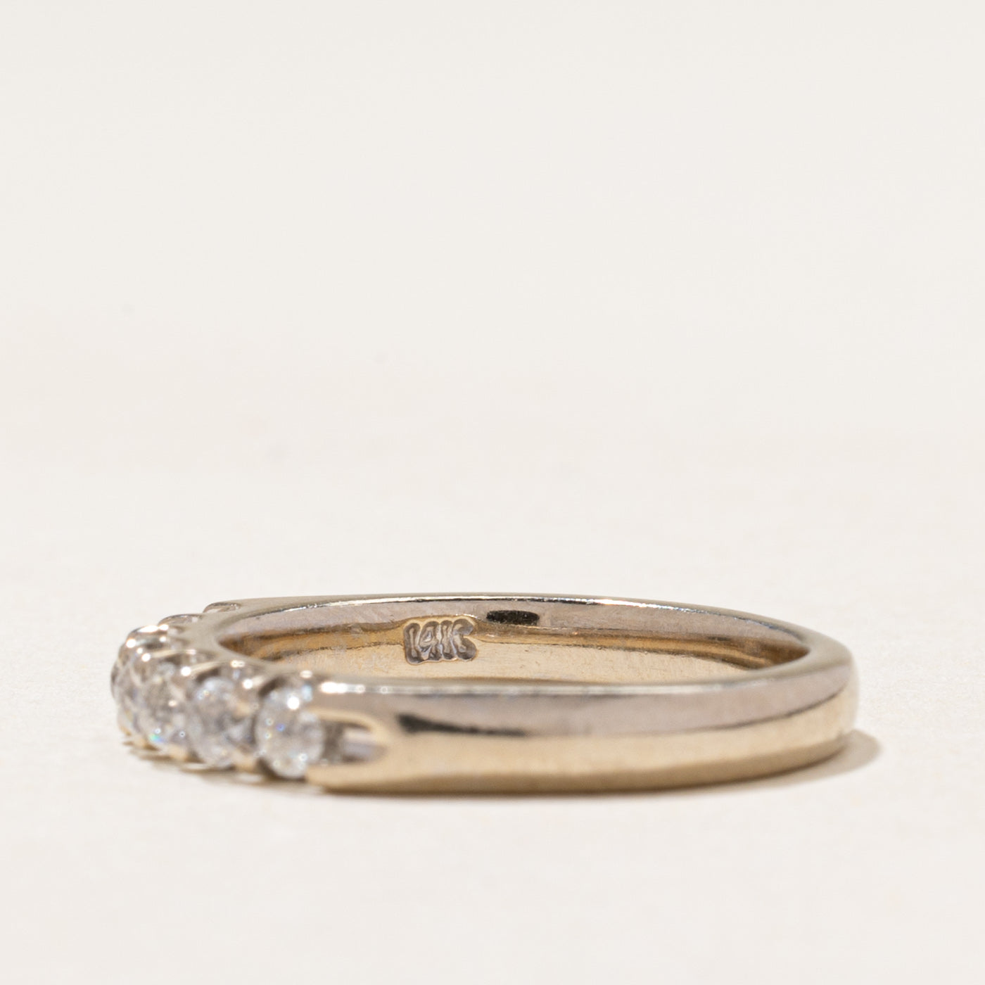 14k Seven Stone Diamond Ring | 0.36ctw | SZ 6