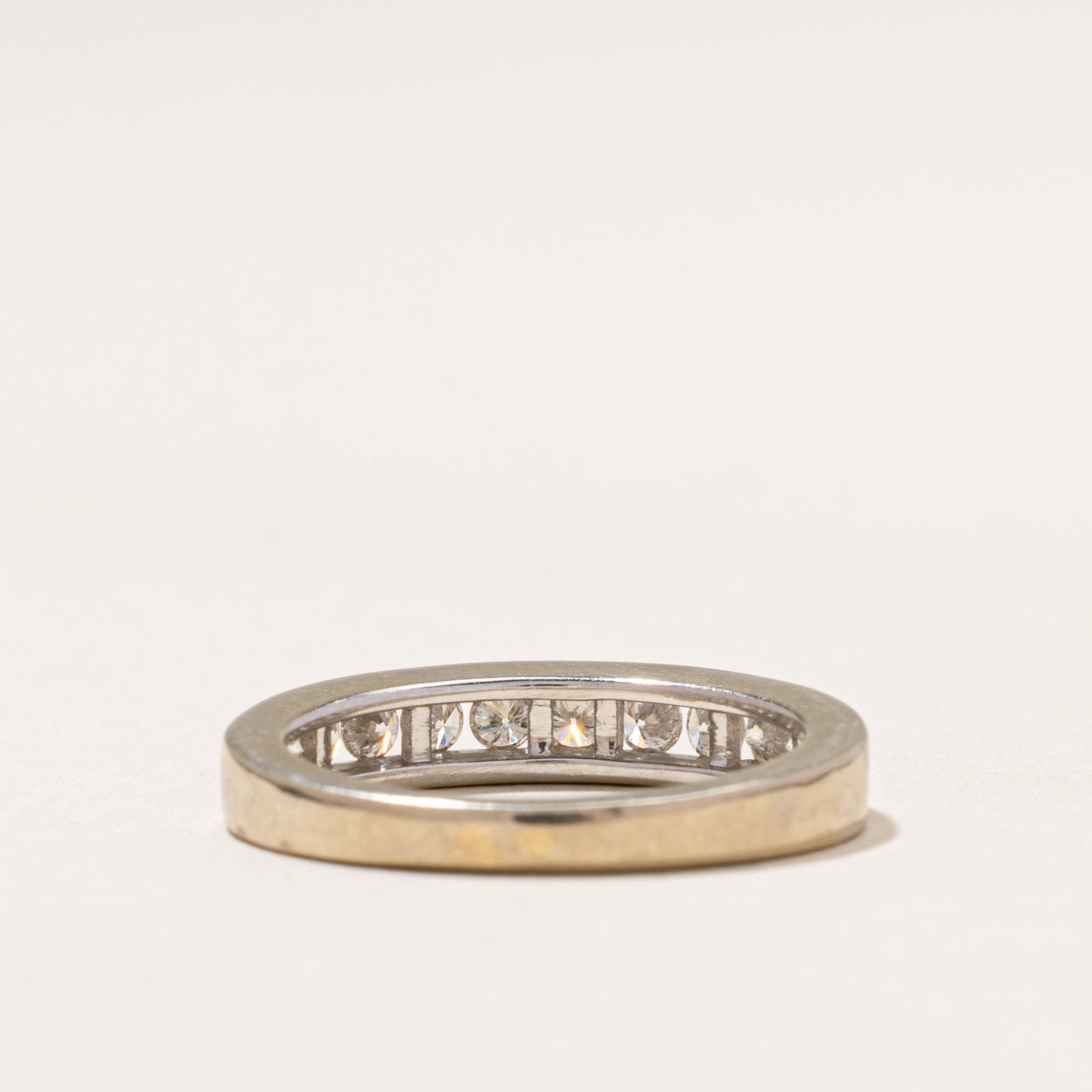 Channel Set Semi Eternity Diamond Band | 0.50ctw | 2.45mm | SZ 5.5