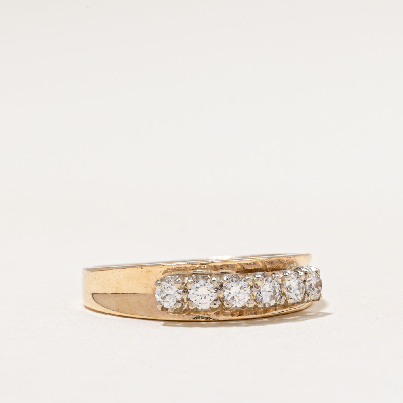 Six Stone Diamond Ring | 0.35ctw | SZ 8.25