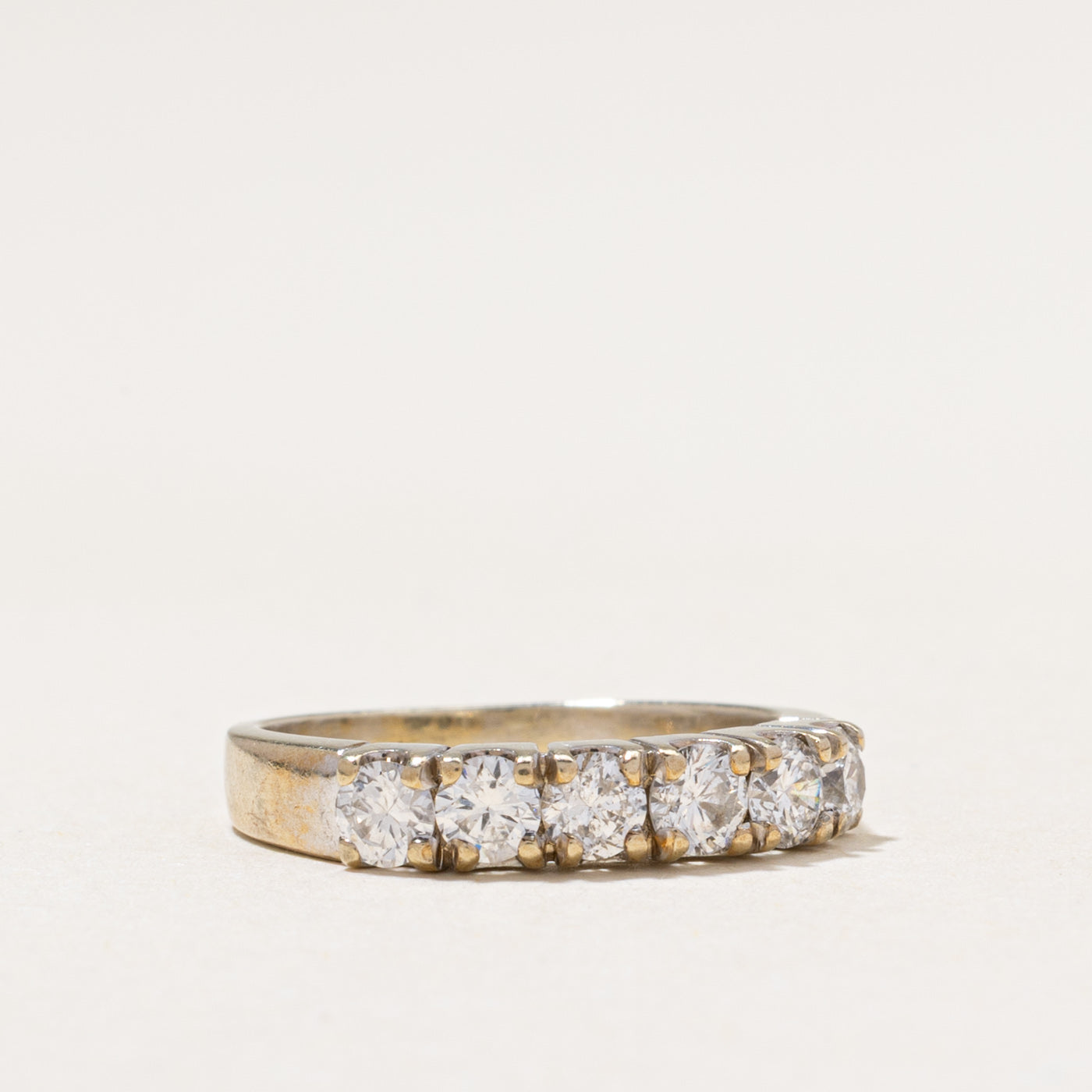 Six Stone Diamond Ring | 0.63ctw | SZ 4