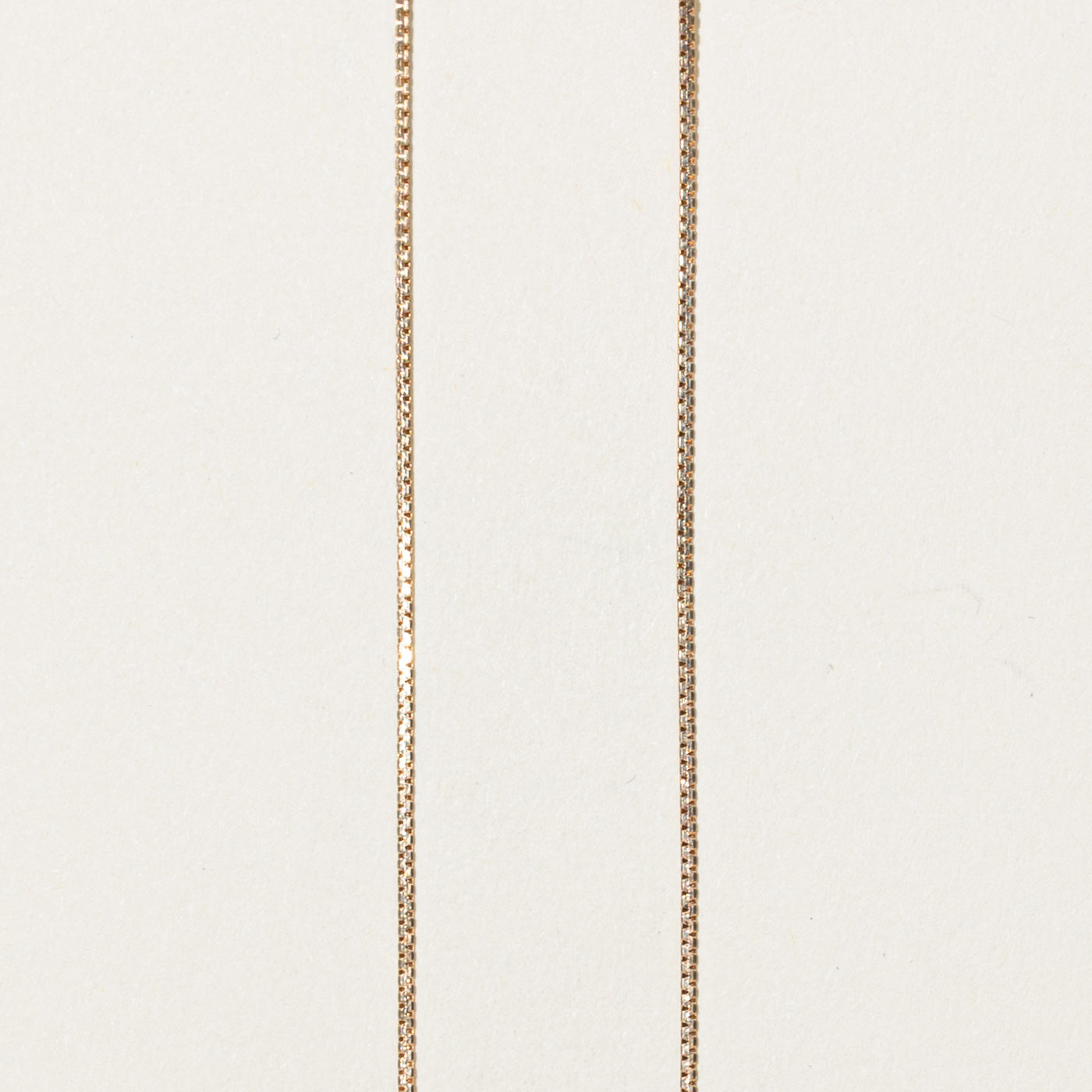 Collier pendentif serti de diamants Belcher | 0,14 ct | 45,7 cm 