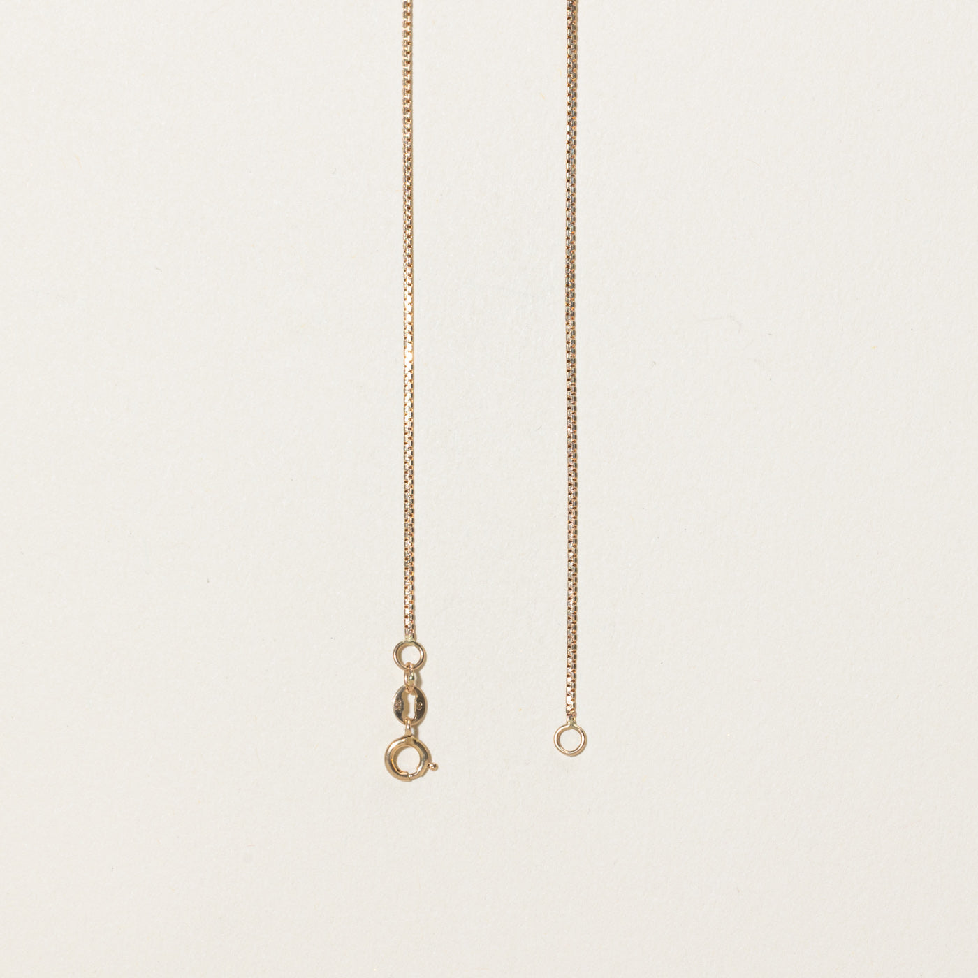 Collier pendentif serti de diamants Belcher | 0,14 ct | 45,7 cm 