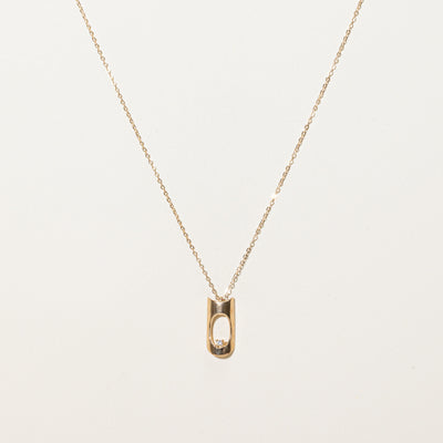 Diamond Open Pendant Necklace | 0.04ct | 16
