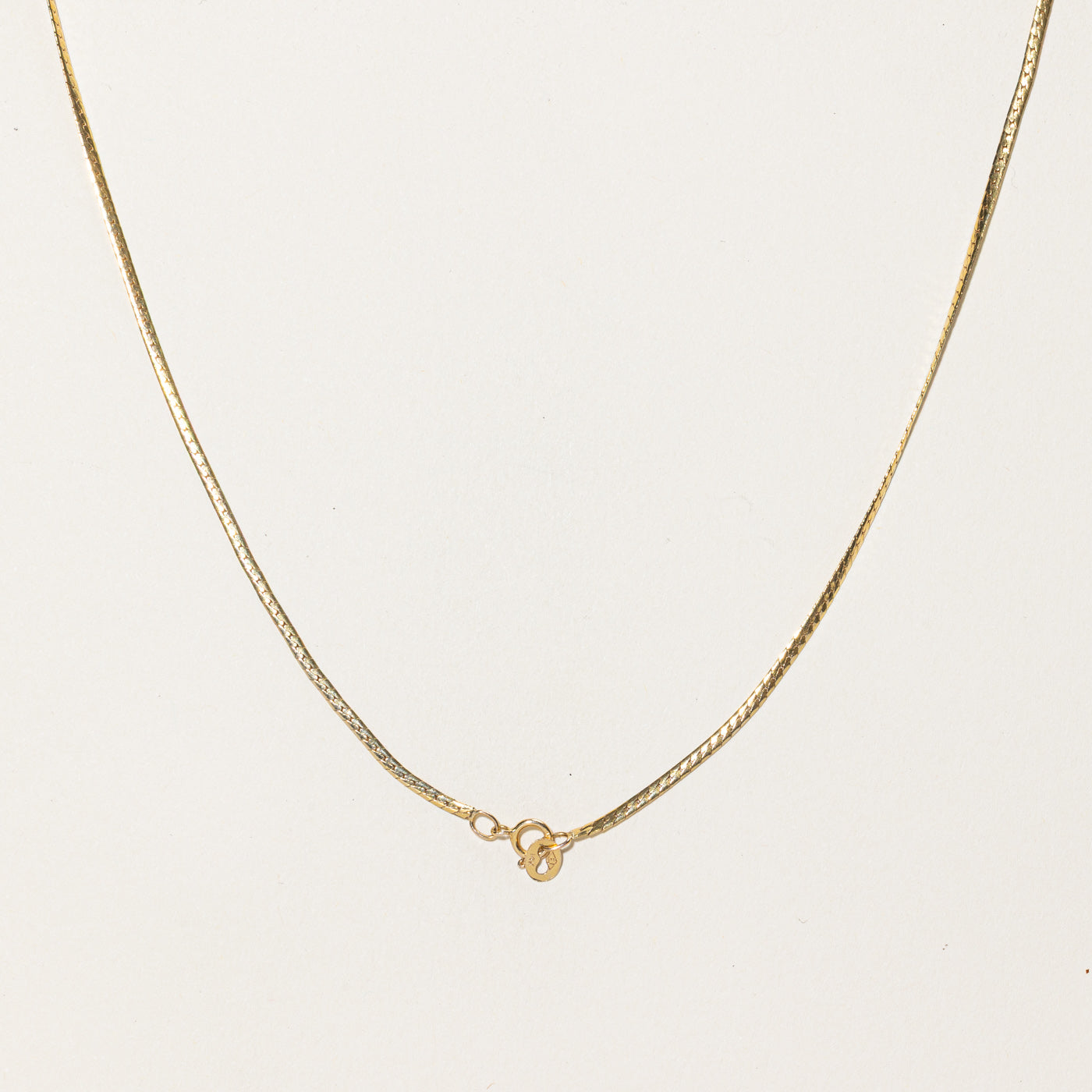 Diamond Crossover Necklace | 0.10ctw | 14"