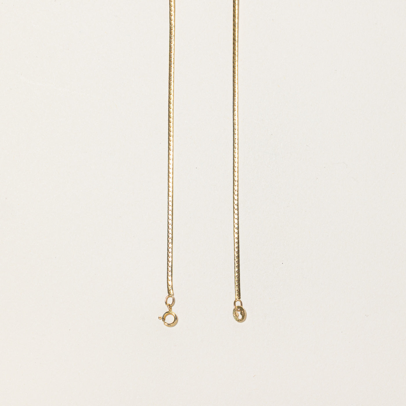 Diamond Crossover Necklace | 0.10ctw | 14"