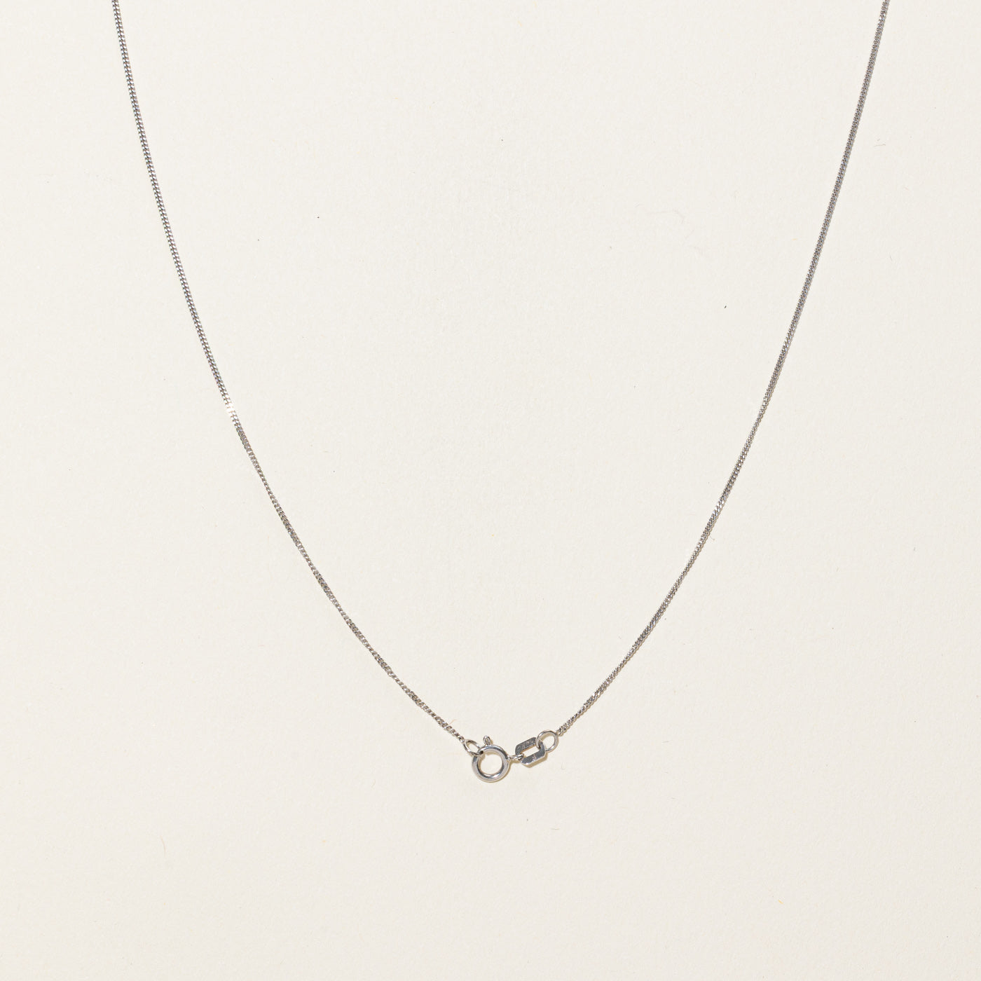 Solitaire Diamond Pendant Necklace | 0.15ct | 18"