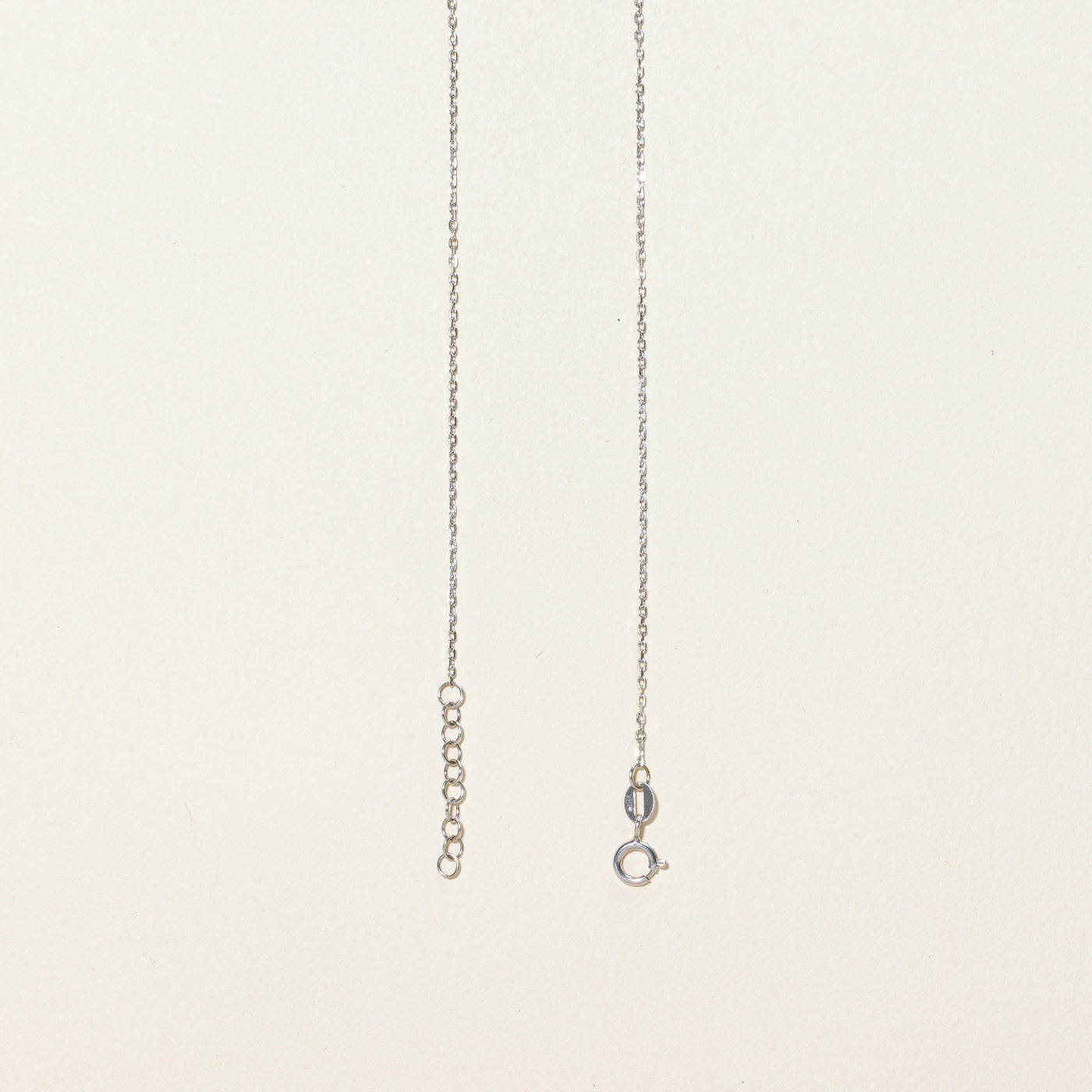 Collier solitaire en diamant | 0,17 ct | 43 cm 