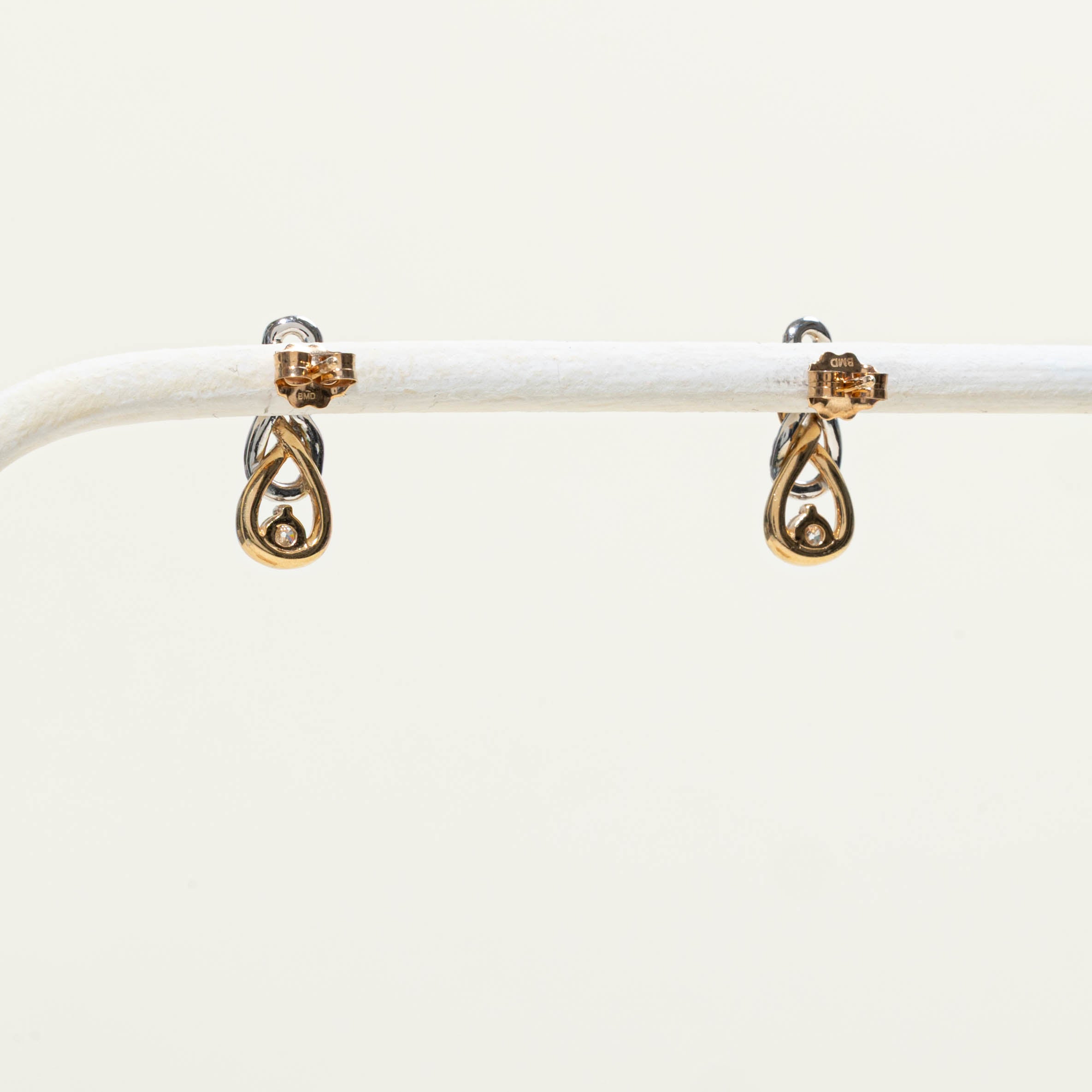 Canadian Diamond Woven Drop Earrings | 0.22ctw