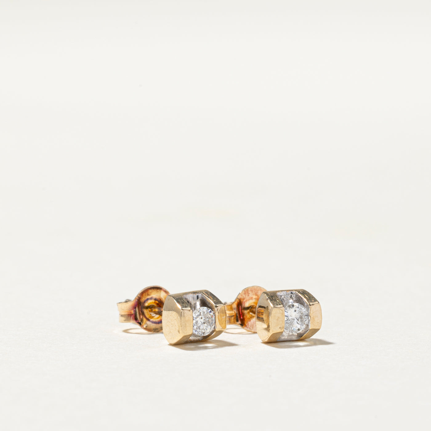 Diamond Petite Stud Earrings | 0.10ctw