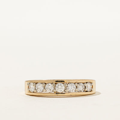 14K Semi Eternity Channel Set Diamond Ring | 0.40ctw | SZ 6