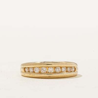 14K Semi Eternity Channel Set Diamond Ring | 0.25ctw | SZ 5.75