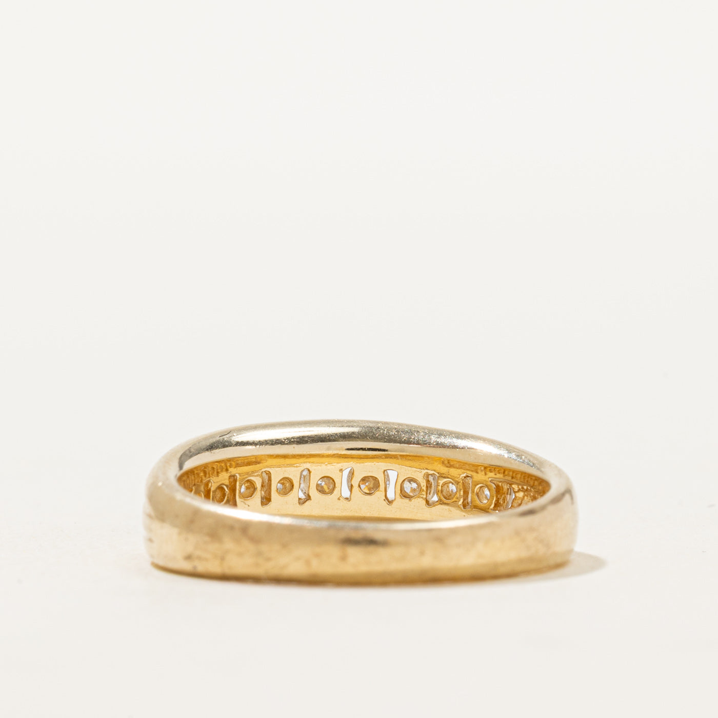 14K Semi Eternity Channel Set Diamond Ring | 0.25ctw | SZ 5.75