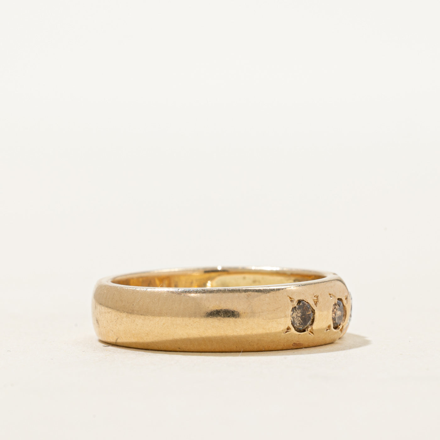 10K Five Stone Diamond Band | 0.34ctw | SZ 5.75