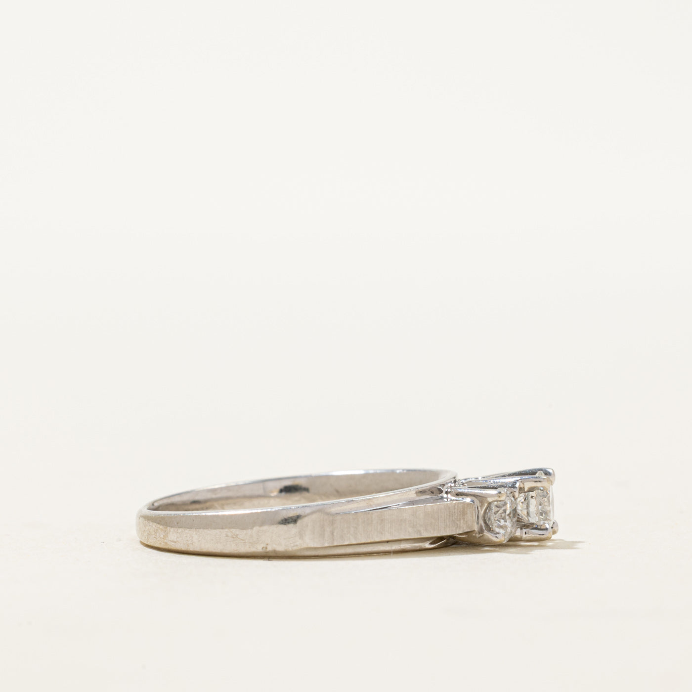 14K Three Stone Diamond Ring | 0.53ctw | SZ 6.75