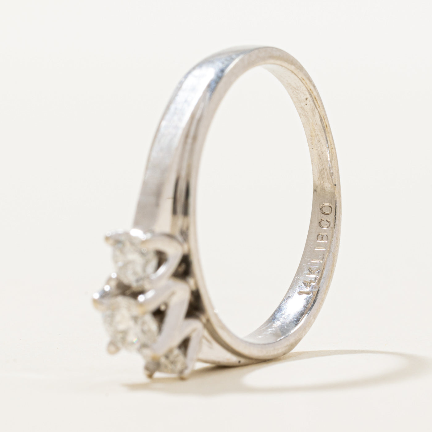 14K Three Stone Diamond Ring | 0.53ctw | SZ 6.75
