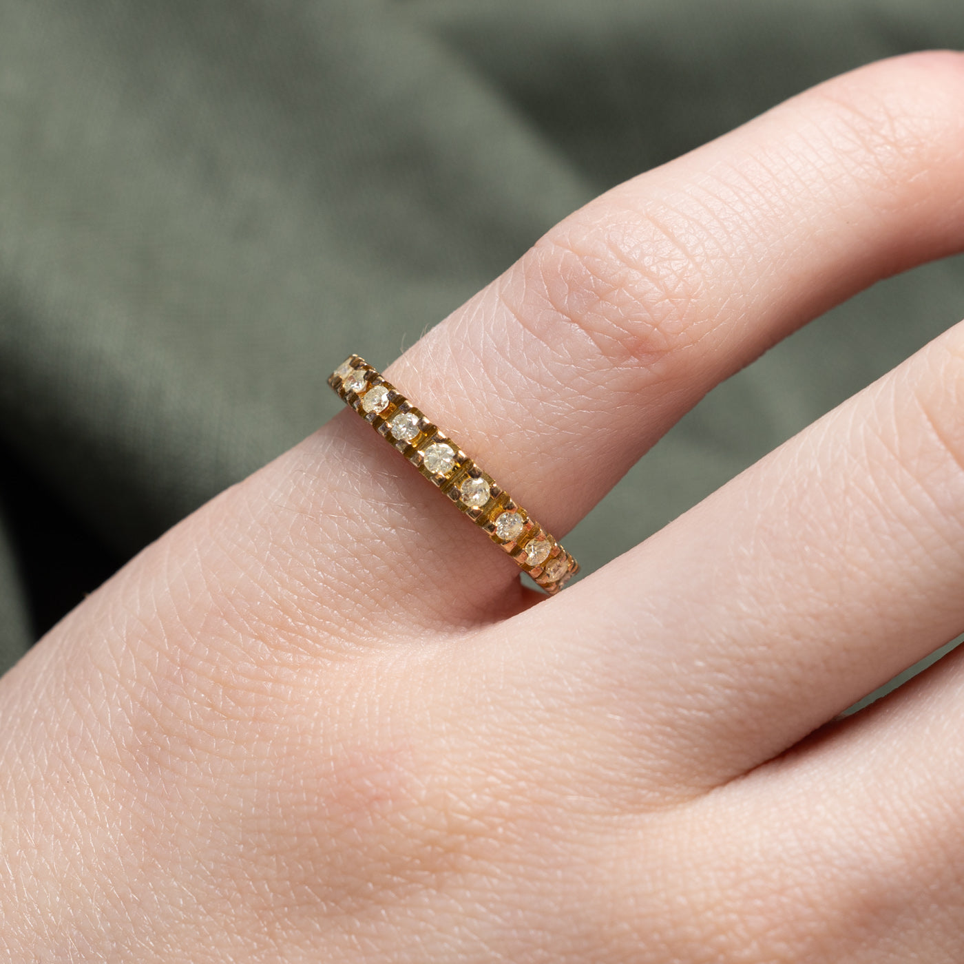 14K Eternity Diamond Band | 0.70ctw | SZ 4