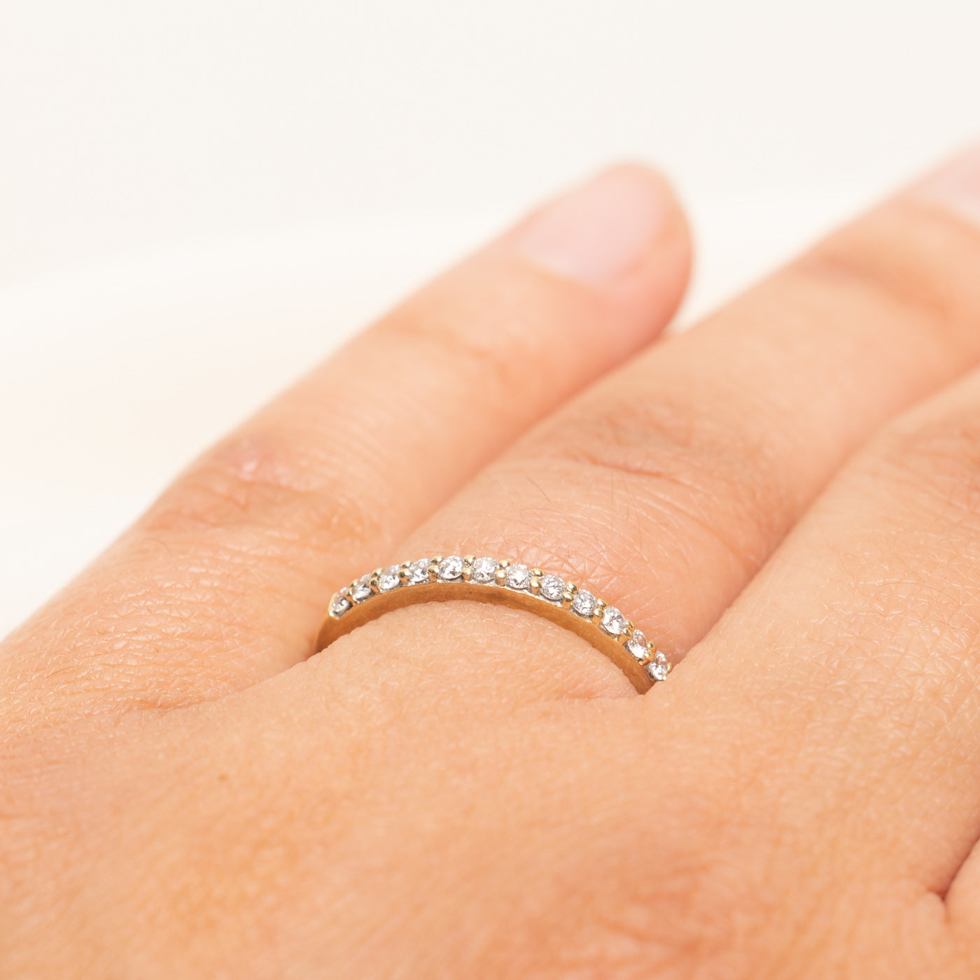 Semi Eternity Diamond Band | 0.25ctw | SZ 6.75