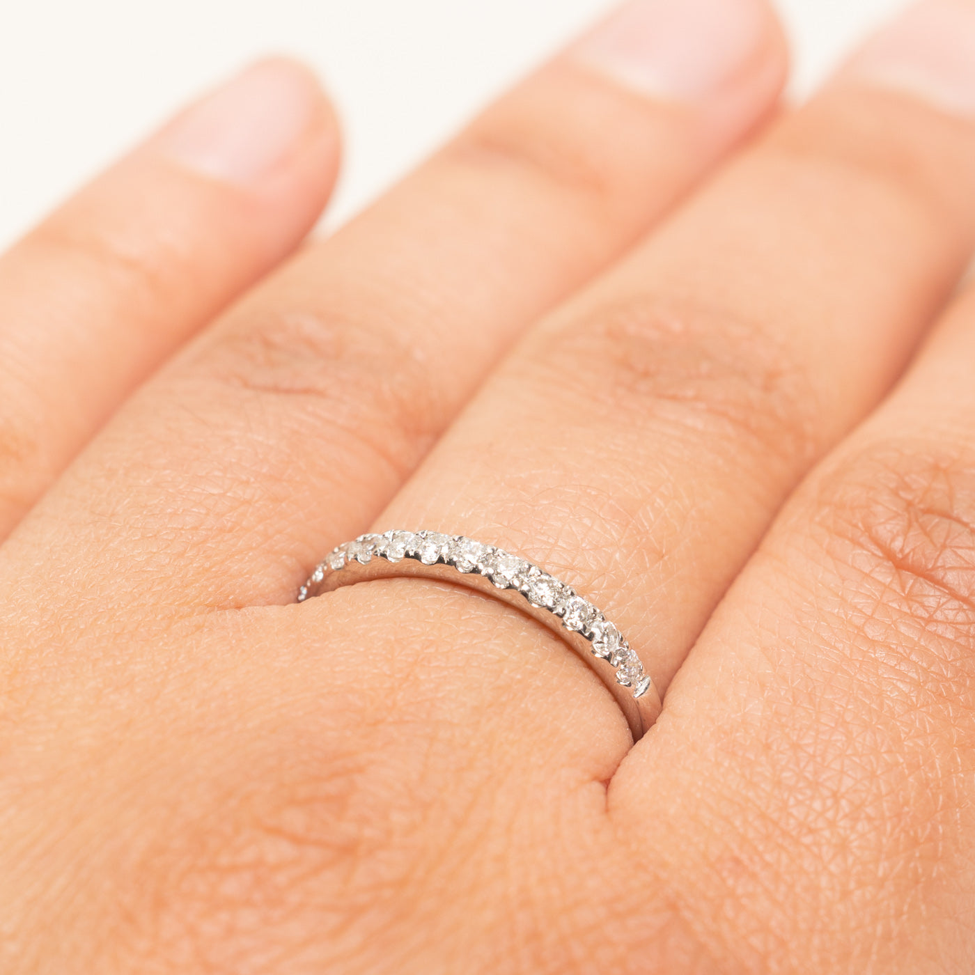 Semi-Eternity Diamond Band | 0.55ctw | 1.85mm | SZ 8