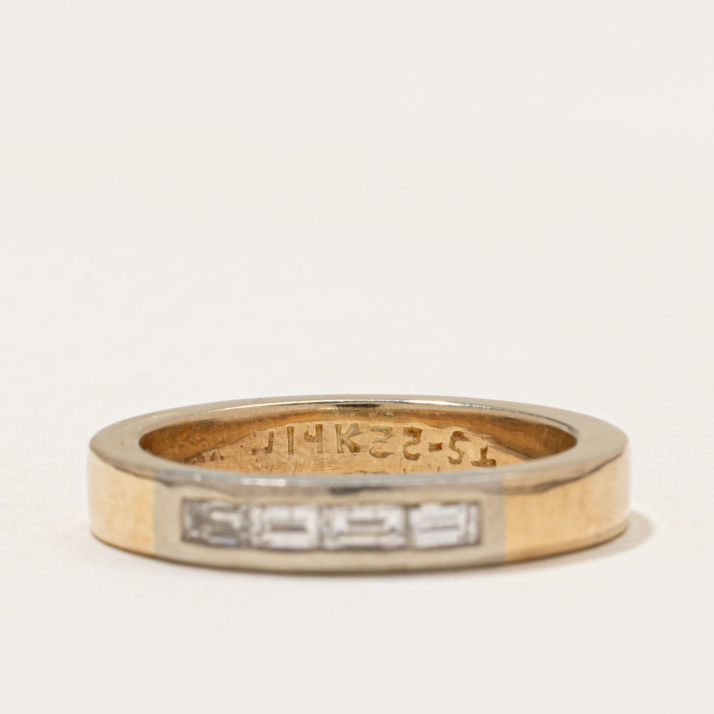 Four Stone Baguette Cut Diamond Band | 0.30ctw | SZ 7