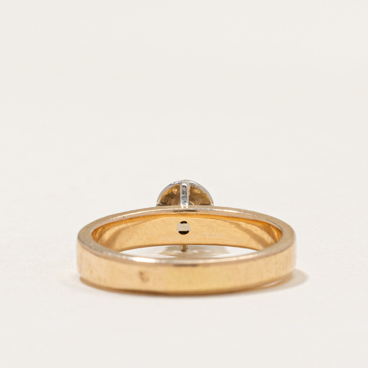 Solitaire Illusion Set Diamond Ring | 0.10ct | SZ 2.5