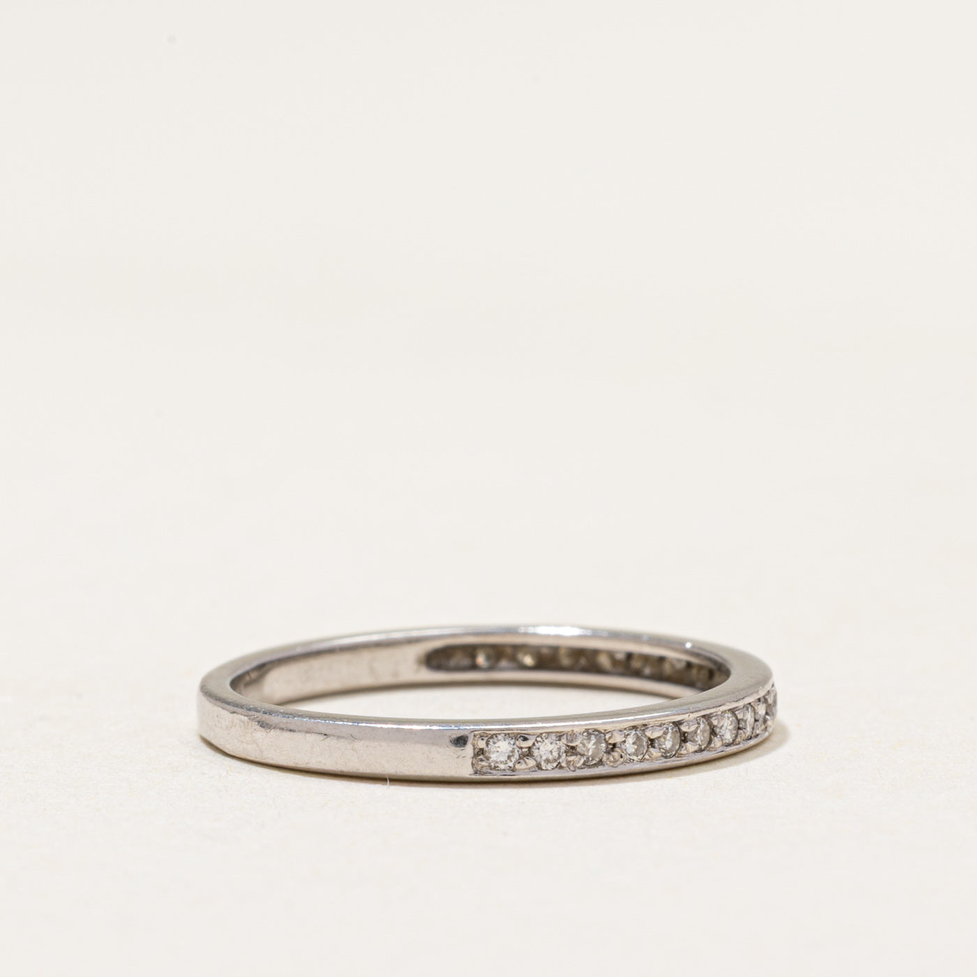 Semi Eternity Diamond Band | 0.12ctw | SZ 5.5