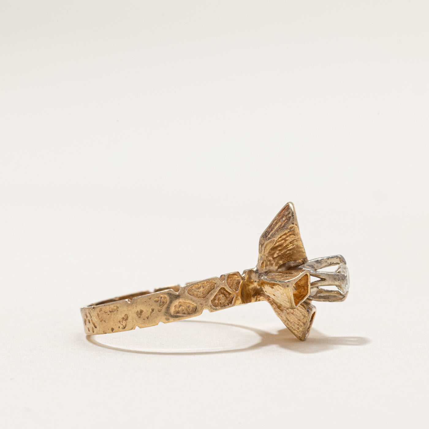 Diamond Abstract Cocktail Ring | 0.15ct | SZ 6.75