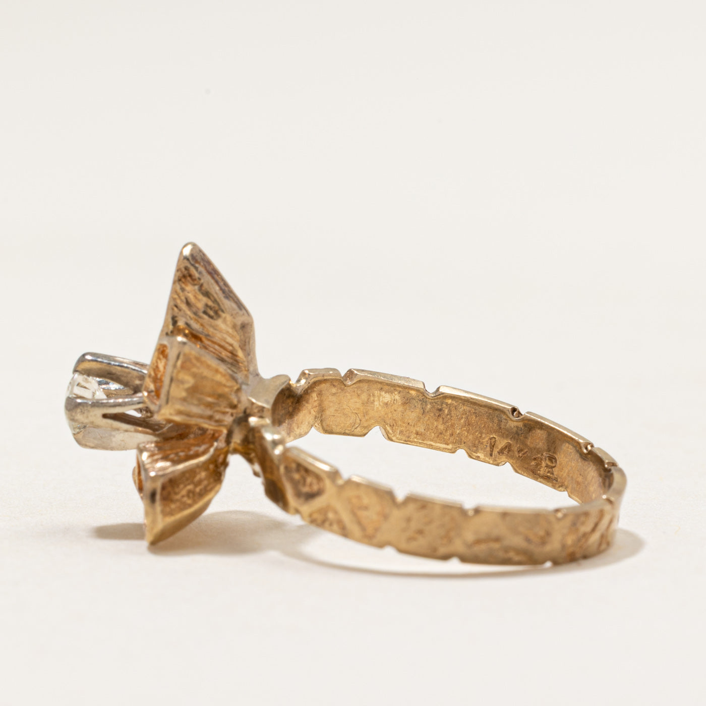 Diamond Abstract Cocktail Ring | 0.15ct | SZ 6.75