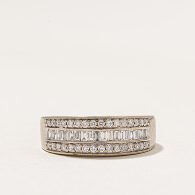 Multi Row Diamond Ring | 0.66ctw | SZ 5.5