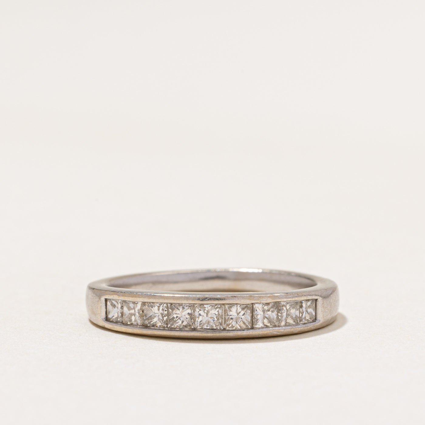 Semi Eternity Princess Cut Diamond Band | 0.75ctw | 2.25mm | SZ 6