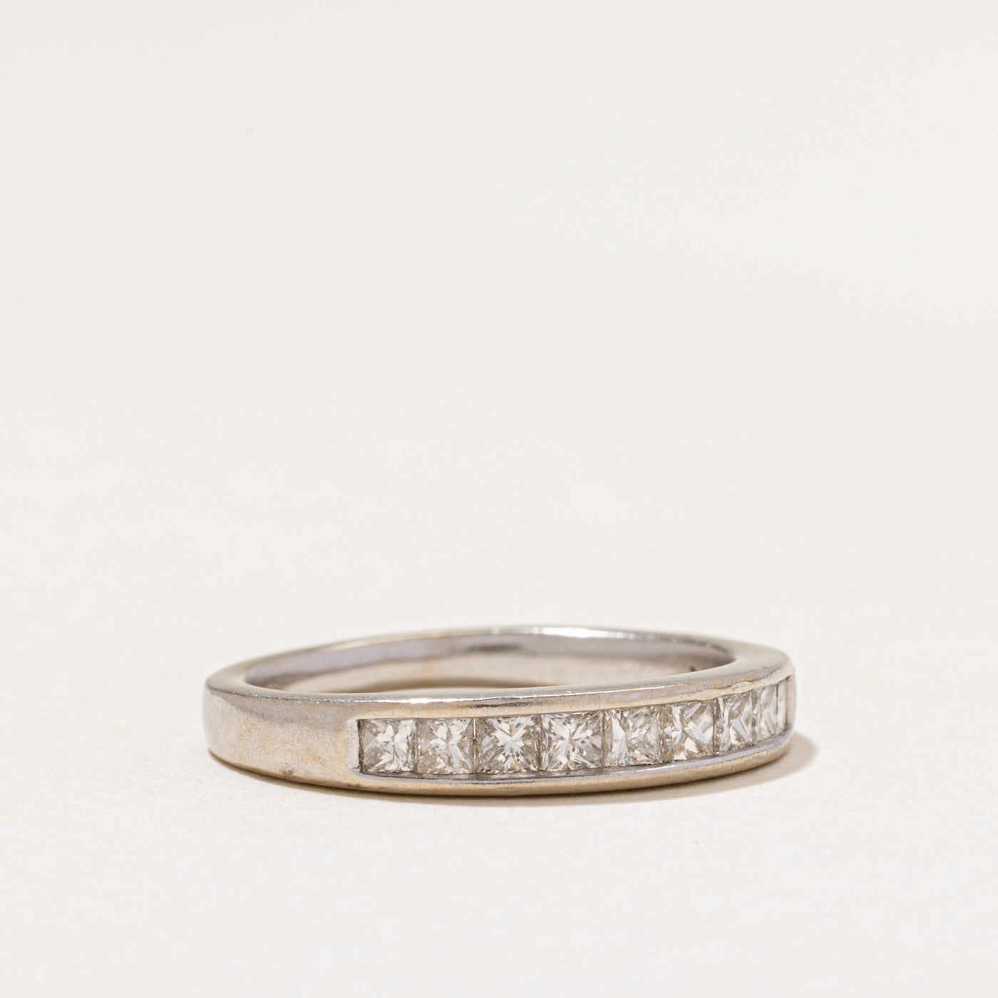 Semi Eternity Princess Cut Diamond Band | 0.75ctw | 2.25mm | SZ 6