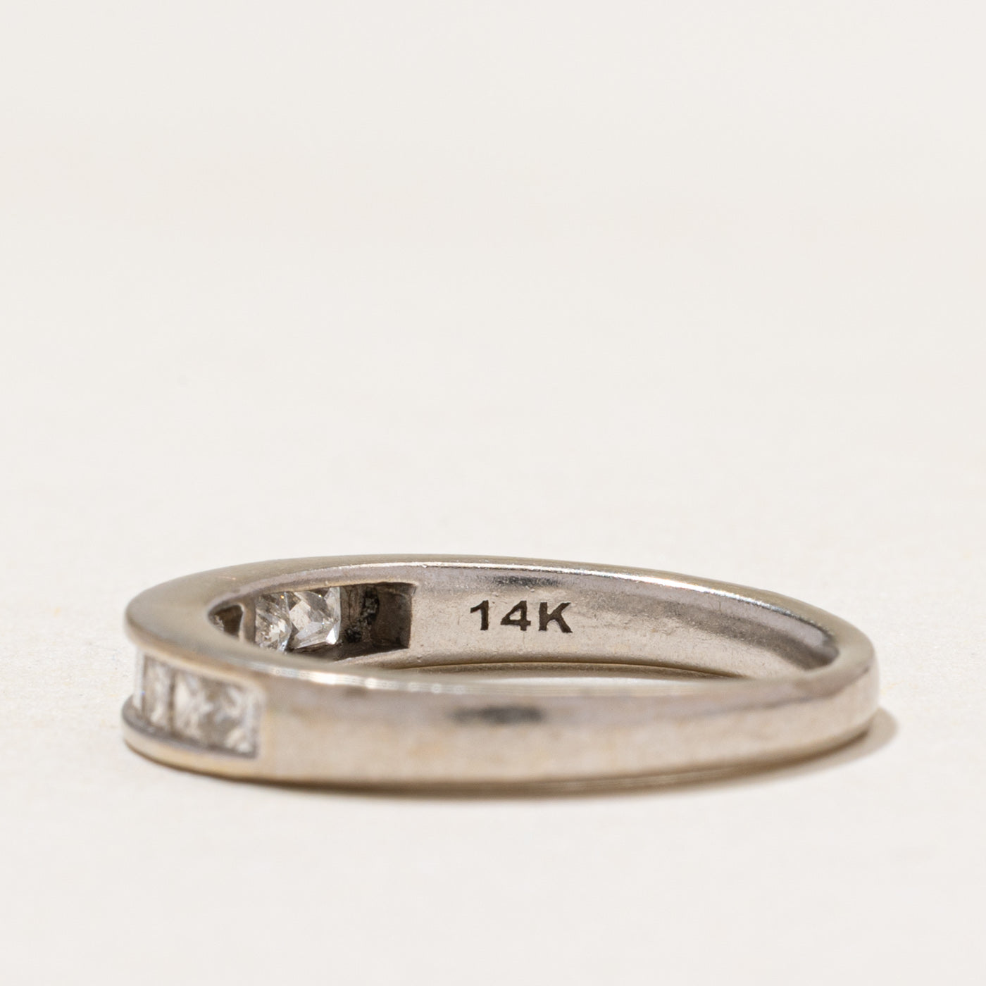 Semi Eternity Princess Cut Diamond Band | 0.75ctw | 2.25mm | SZ 6