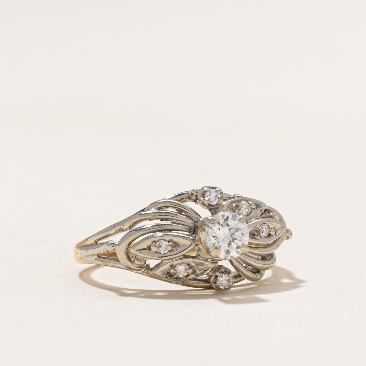 Diamond Openwork Ring | 0.33ctw | SZ 5