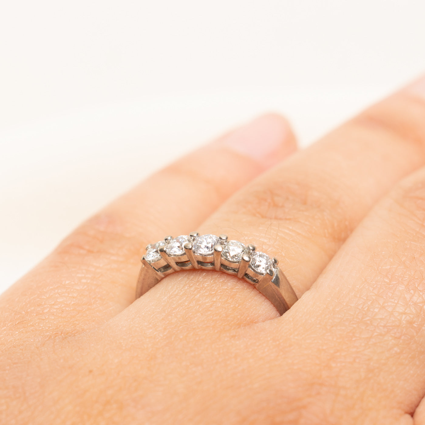 'Birks' Five Stone Diamond Ring | 0.60ctw | SZ 7