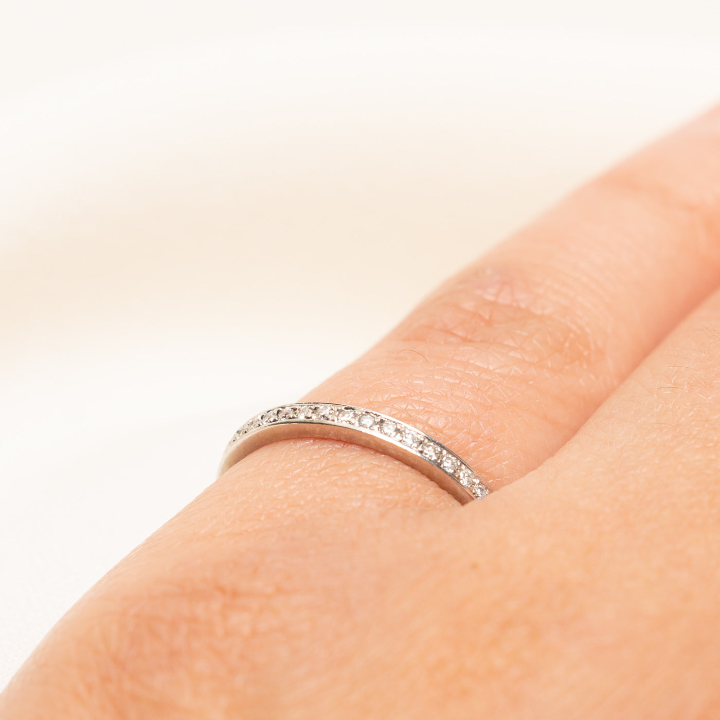 Semi Eternity Diamond Band | 0.12ctw | SZ 5.5
