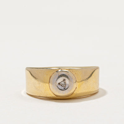 Single Stone Diamond Band | 0.01ct | SZ 6.25
