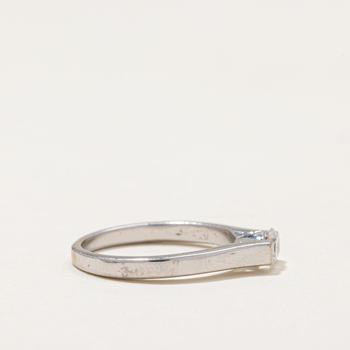 18k Solitaire Diamond Ring | 0.20ct | SZ 4.5