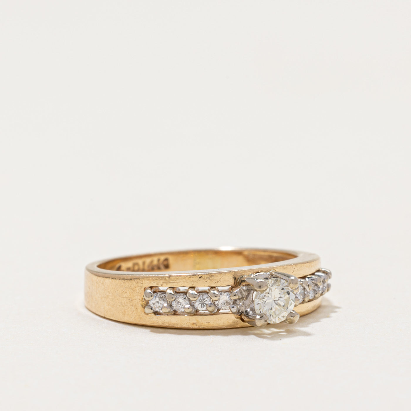 14k Diamond Accented Ring | 0.29ctw | SZ 5.5