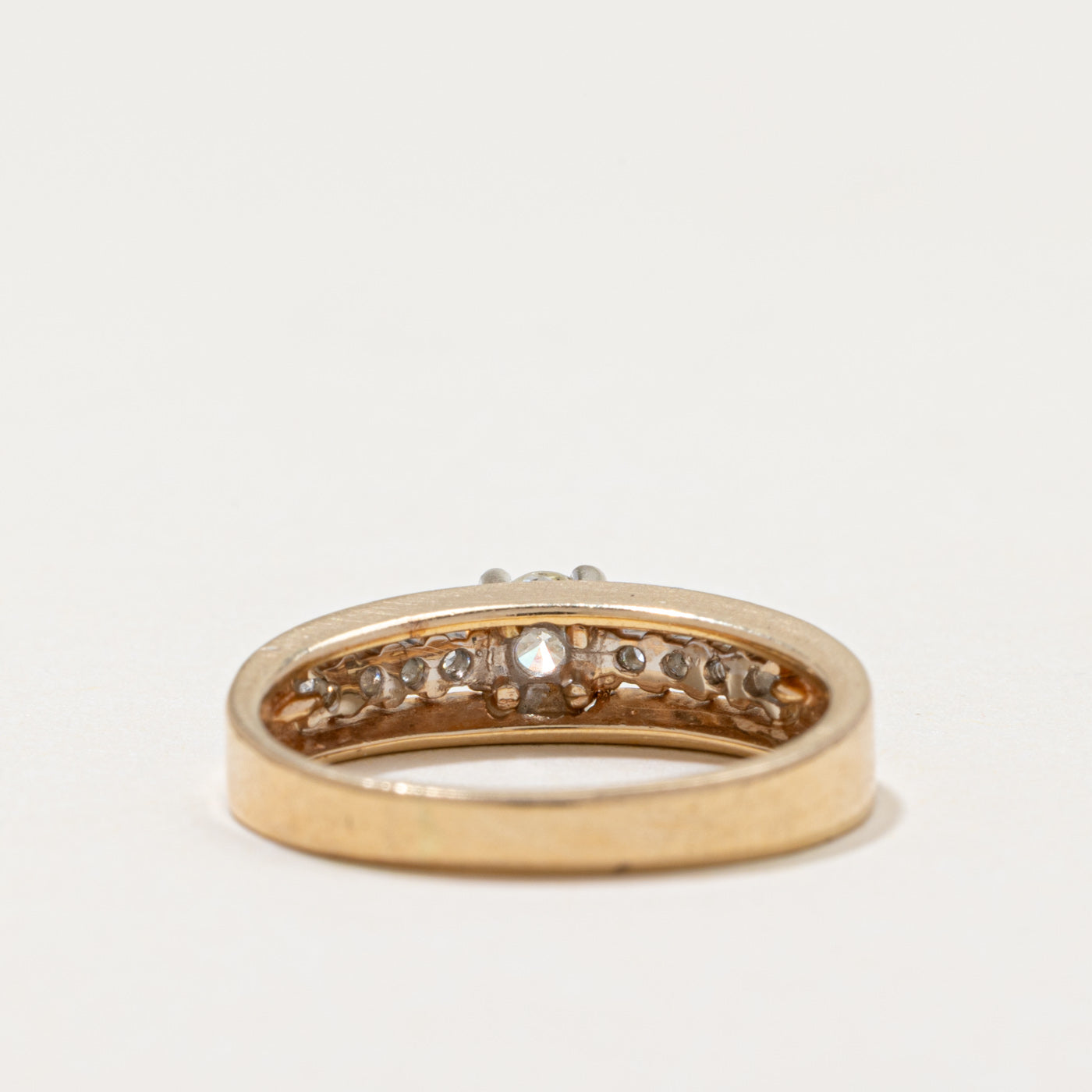 14k Diamond Accented Ring | 0.29ctw | SZ 5.5